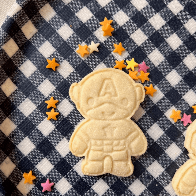 Superhero biscuits